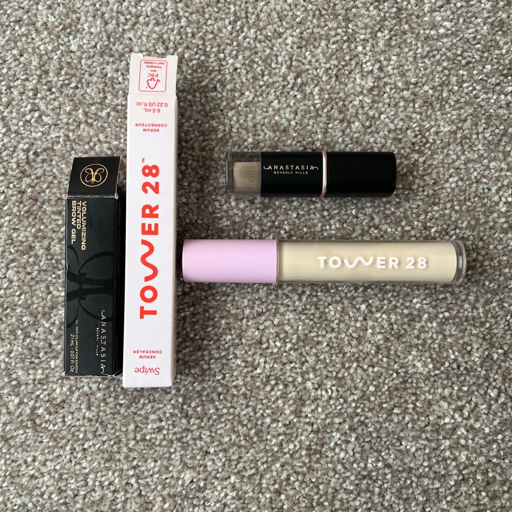 Tower 28 Beauty Concealer & ABH Brow Gel Bundle